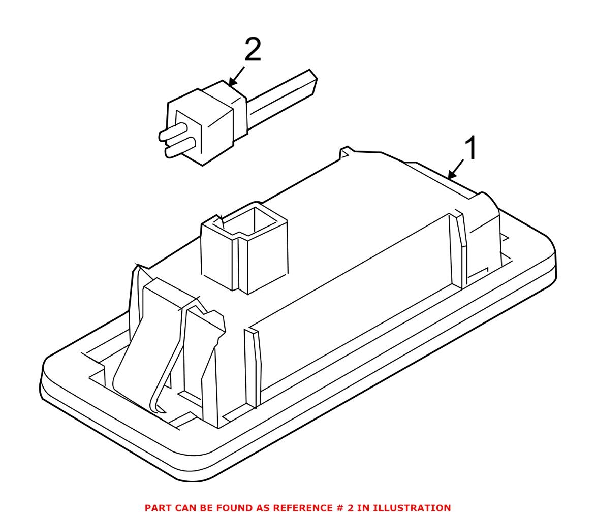 BMW Mini Electrical Connector Repair Kit (2-Pin) 61132360043